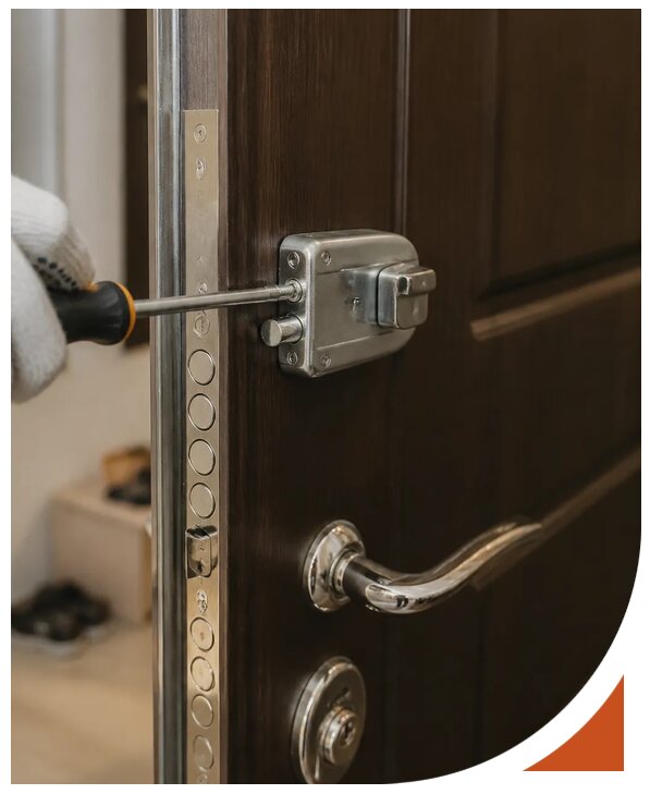 Замена дополнительного замка на входной двери в Ржеве